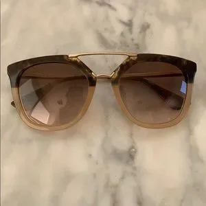 Prada | Accessories | Copy Prada Tortoise And Gold Cinema  display picture 2